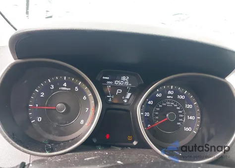 2013 Hyundai Elantra Limited from USA, damaged, VIN 5NPDH4AE4DH449931